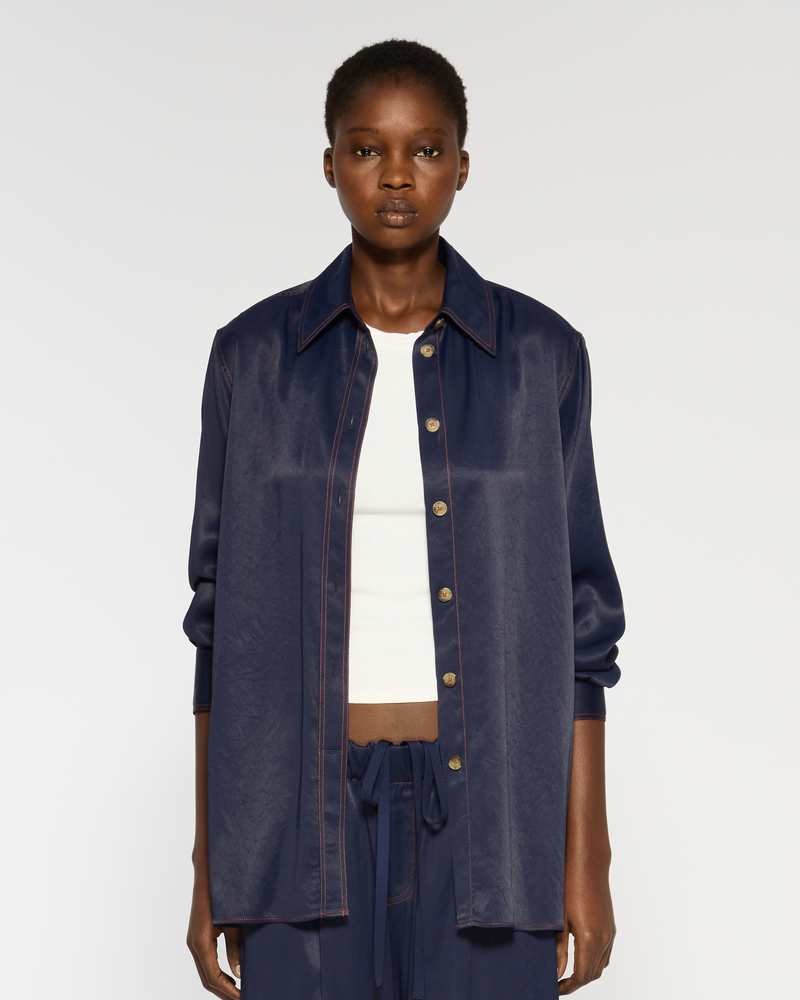 Casual Shirt - Navy Blue picture #4