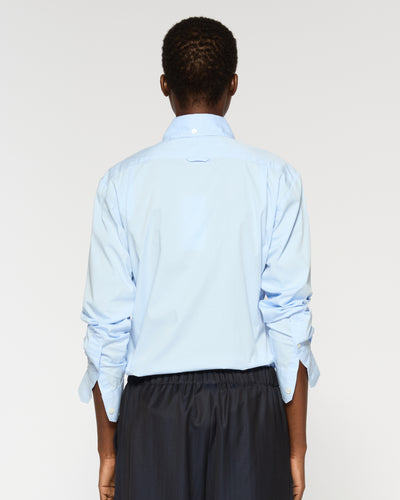 Johnny Fitted Shirt - Pale Blue SERENA BUTE