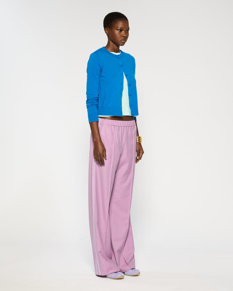 Wool Straight Leg Jogger - Lavender picture #3