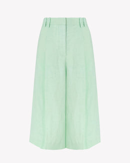 Linen Culotte - Peppermint