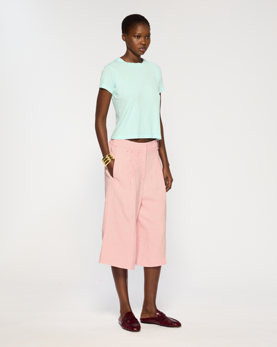 Linen Culotte - Pink SERENA BUTE