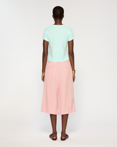 Linen Culotte - Pink SERENA BUTE