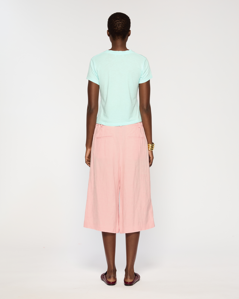 Linen Culotte - Pink picture #4