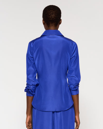 Serena Shirt - Sapphire Blue SERENA BUTE