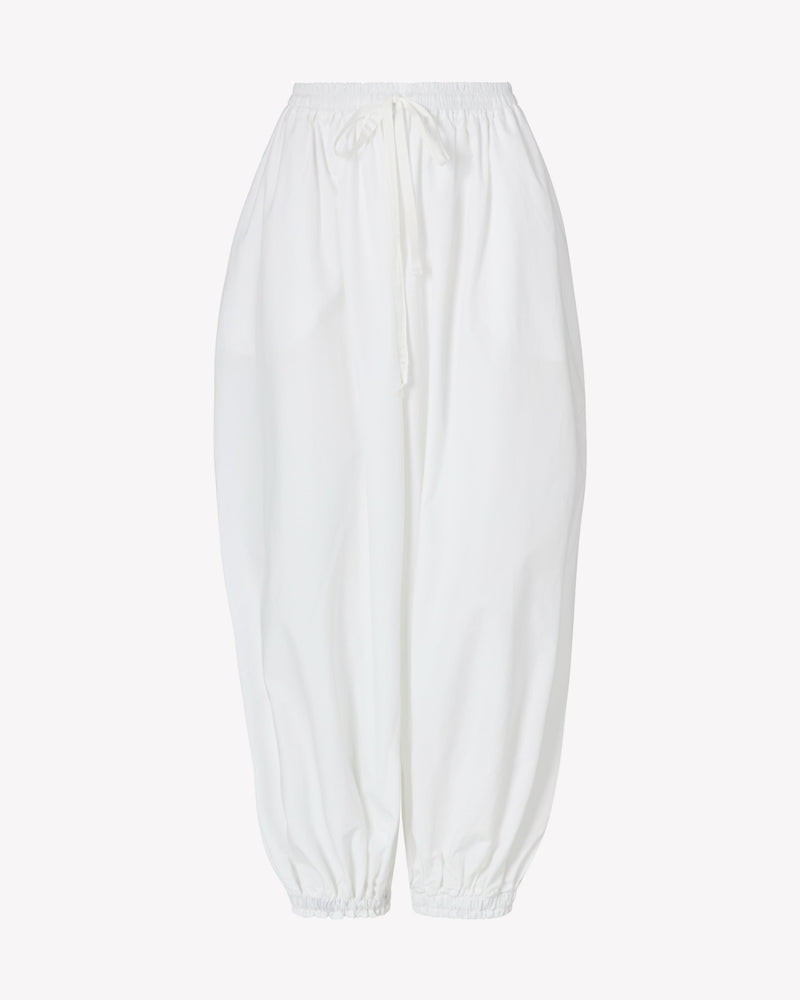 Cotton Balloon Trouser - White picture #2