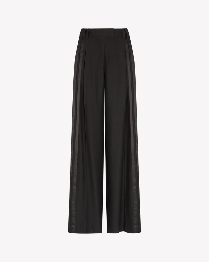 Silk Serena Trouser - Black picture #1