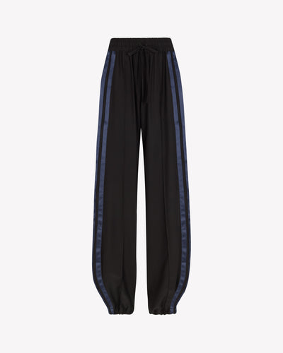 Silk Icon Jogger - Black SERENA BUTE