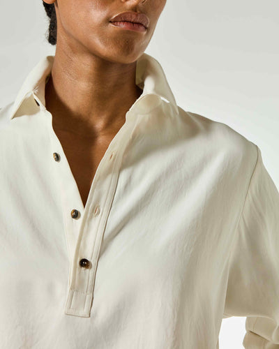 George Shirt - Ecru SERENA BUTE