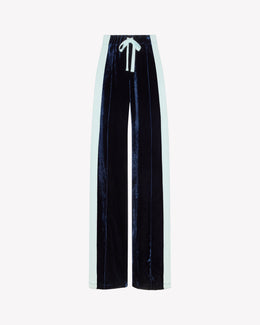 Velvet Jogger - Navy Blue