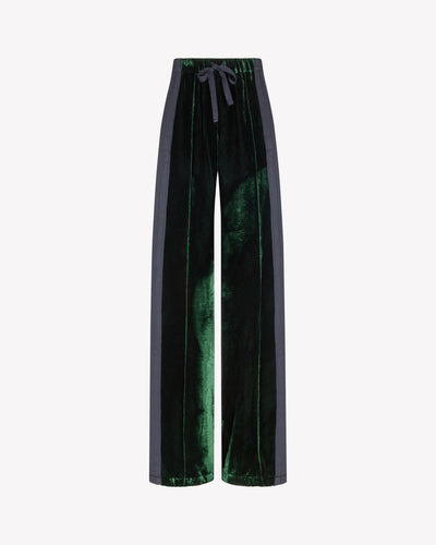 Velvet Jogger - Dark Green SERENA BUTE