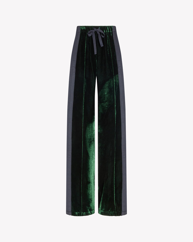 Velvet Jogger - Dark Green SERENA BUTE