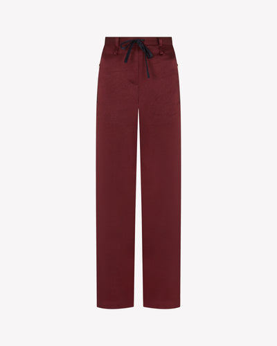 Utility Jogger - Burgundy SERENA BUTE