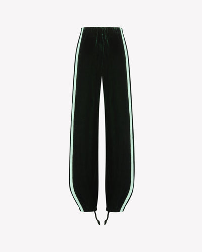 Velvet Jogger - Dark Green SERENA BUTE