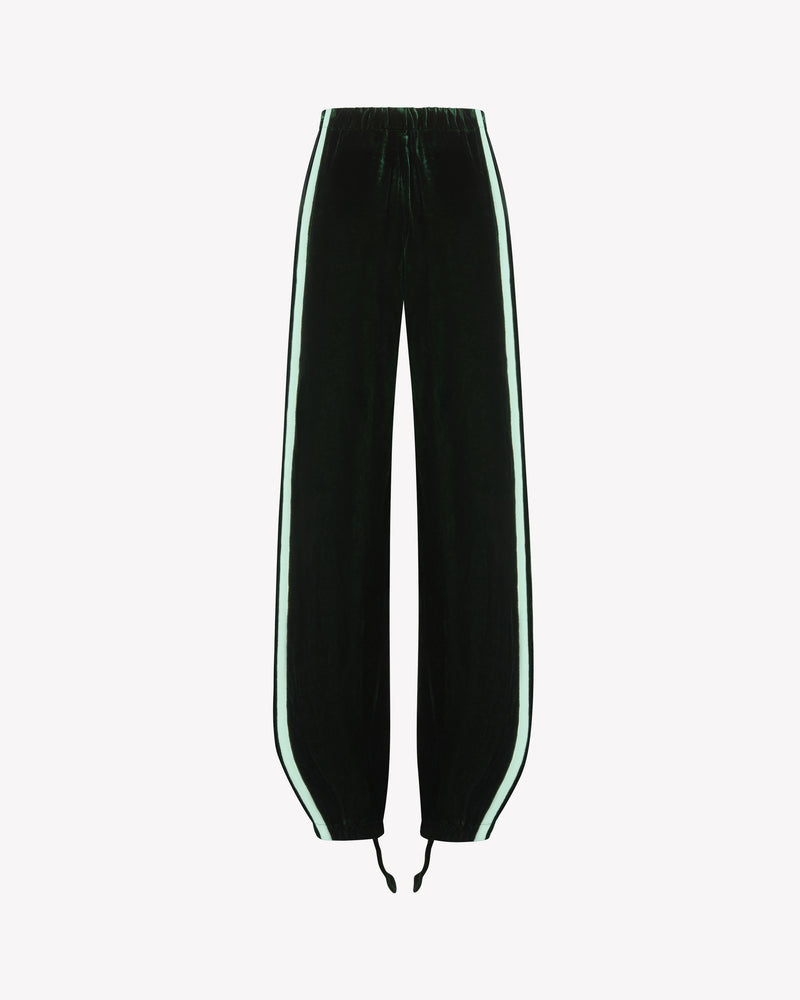 Velvet Jogger - Dark Green SERENA BUTE