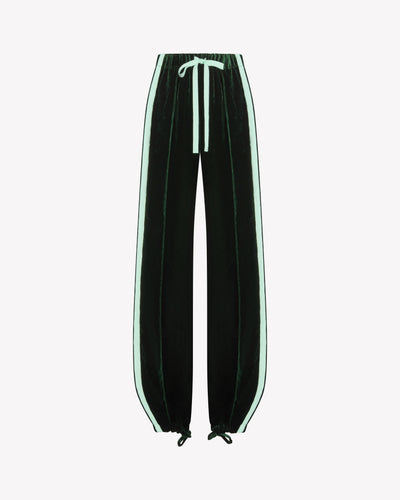 Velvet Jogger - Dark Green SERENA BUTE