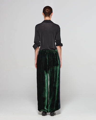 Velvet Jogger - Dark Green SERENA BUTE