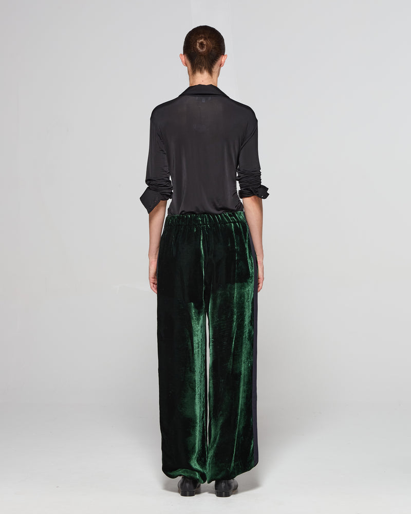 Velvet Jogger - Dark Green SERENA BUTE