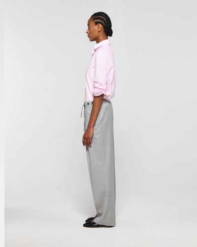 Wool Side Tab Jogger - Light Grey SERENA BUTE