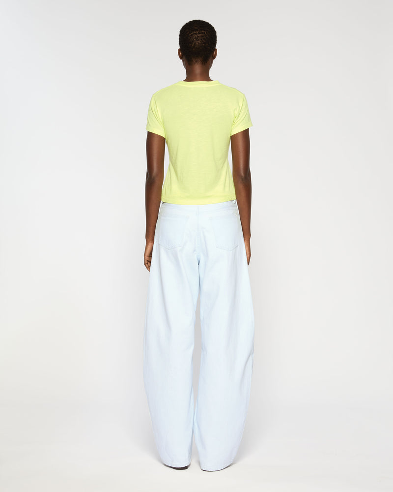 Barrel Leg Denim Jeans - Light Blue picture #4