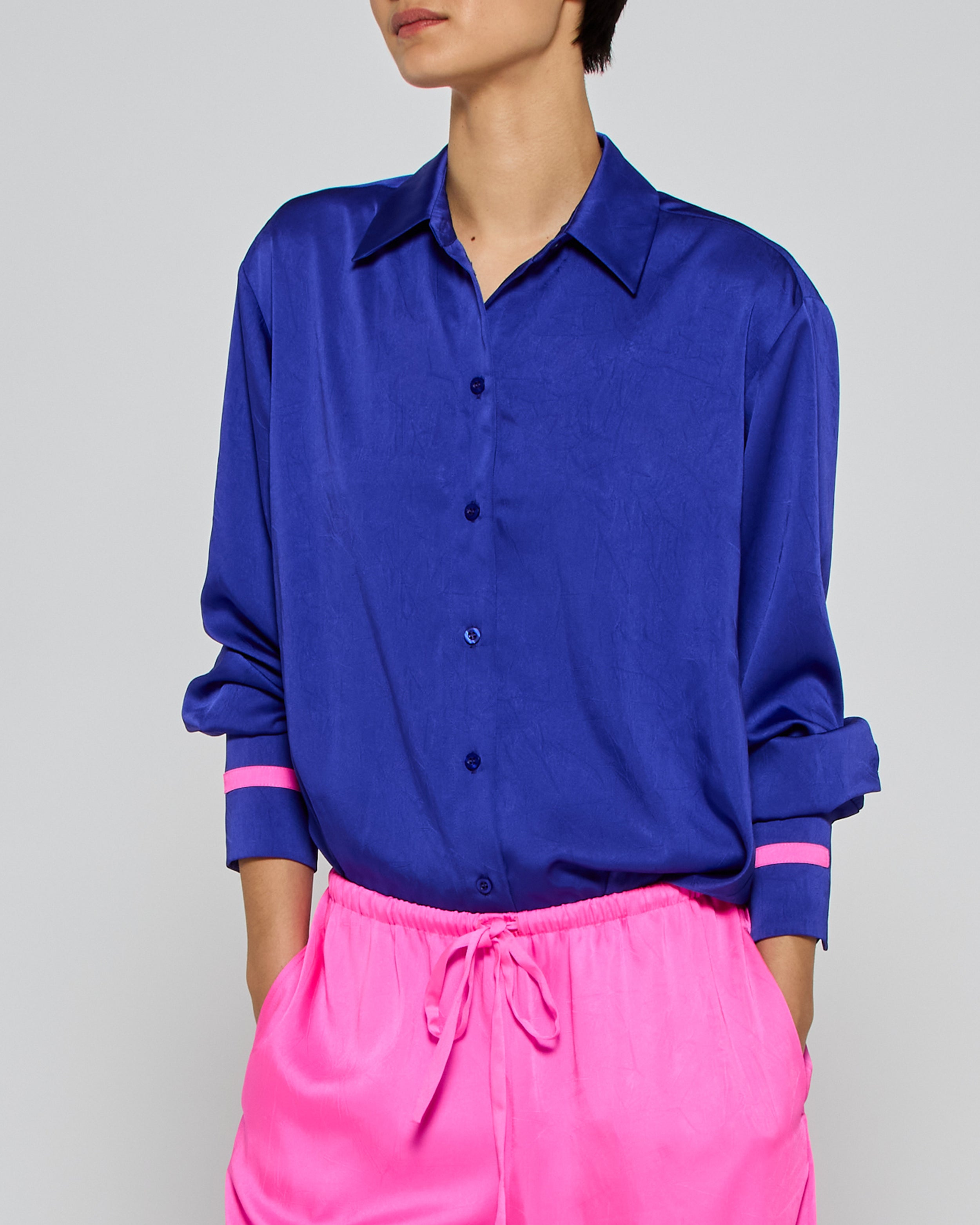 Oversized Shirt '25 - Violet Blue