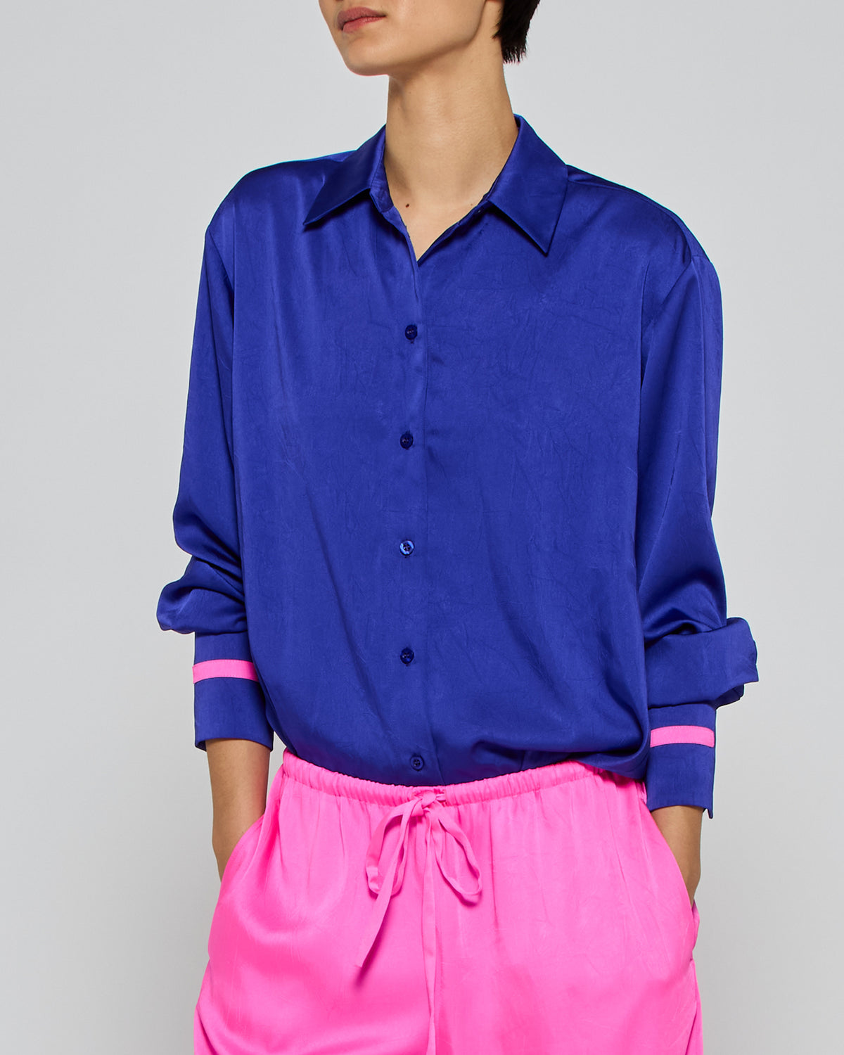Oversized Shirt '25 - Violet Blue