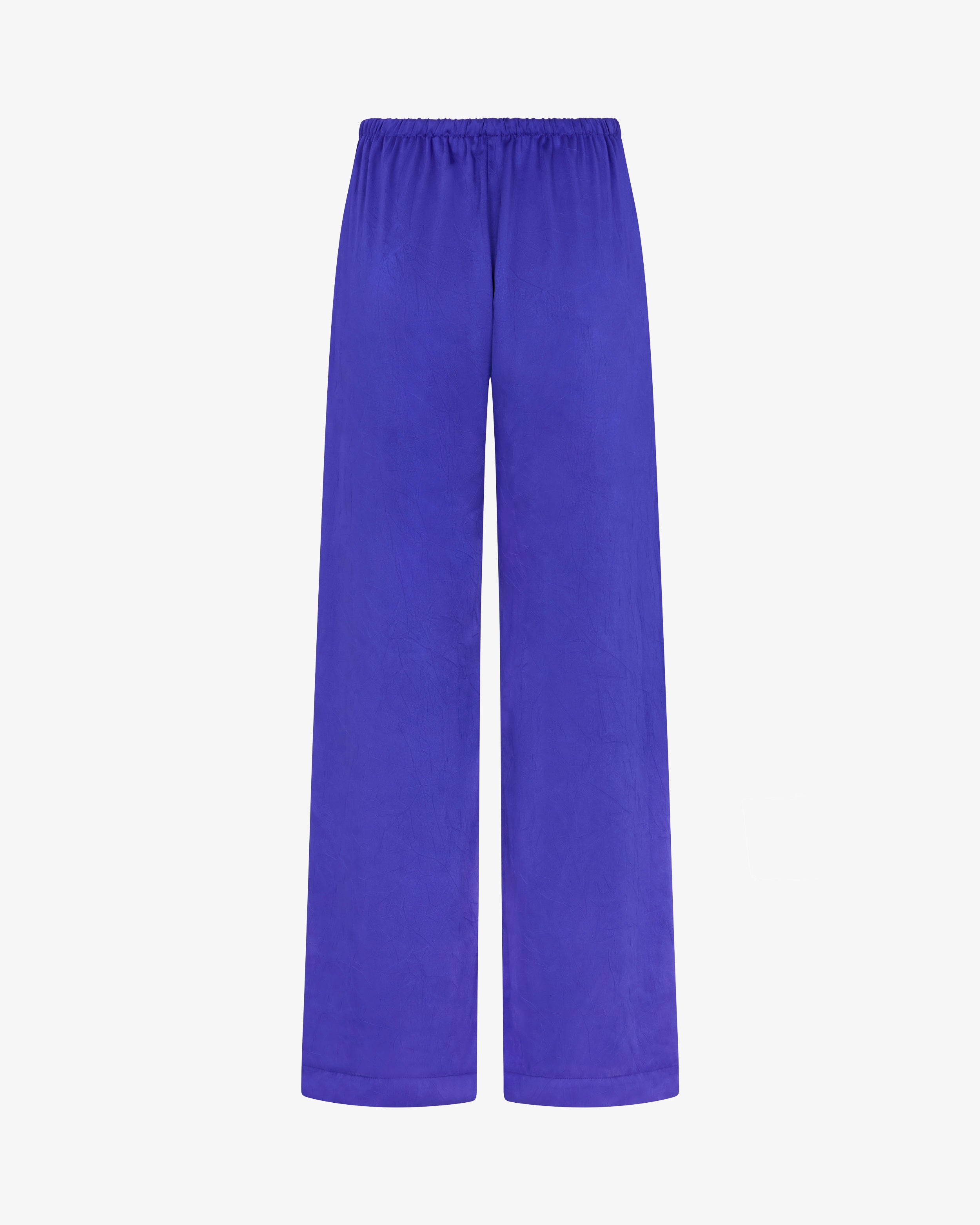 Cropped Jogger - Violet Blue