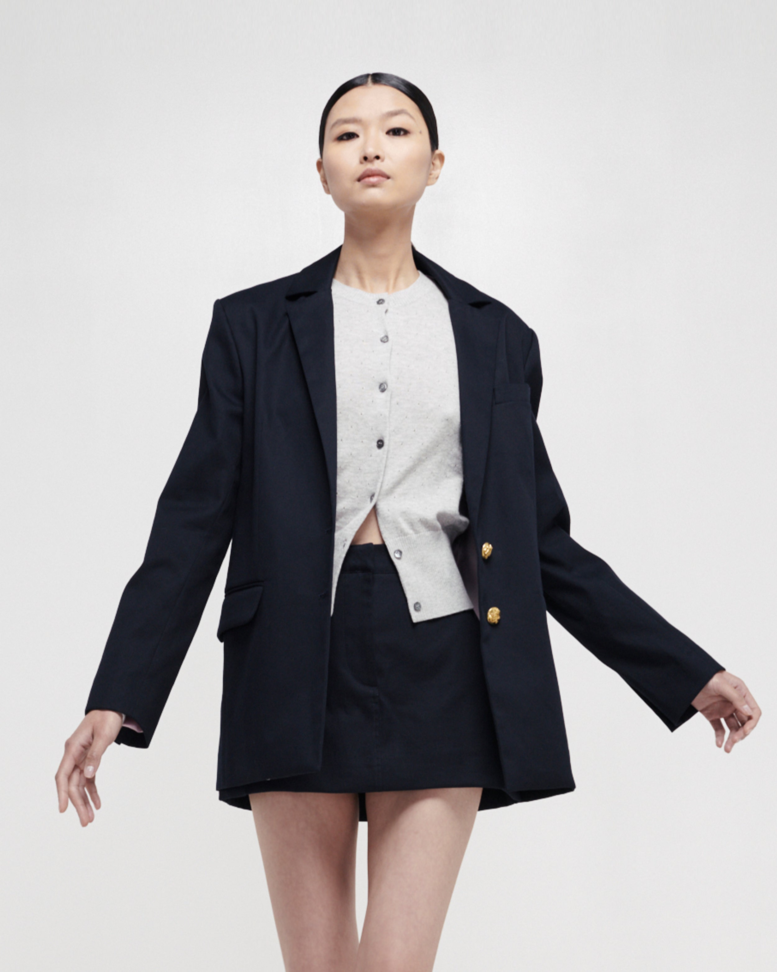 Boyfriend Blazer - Midnight Navy