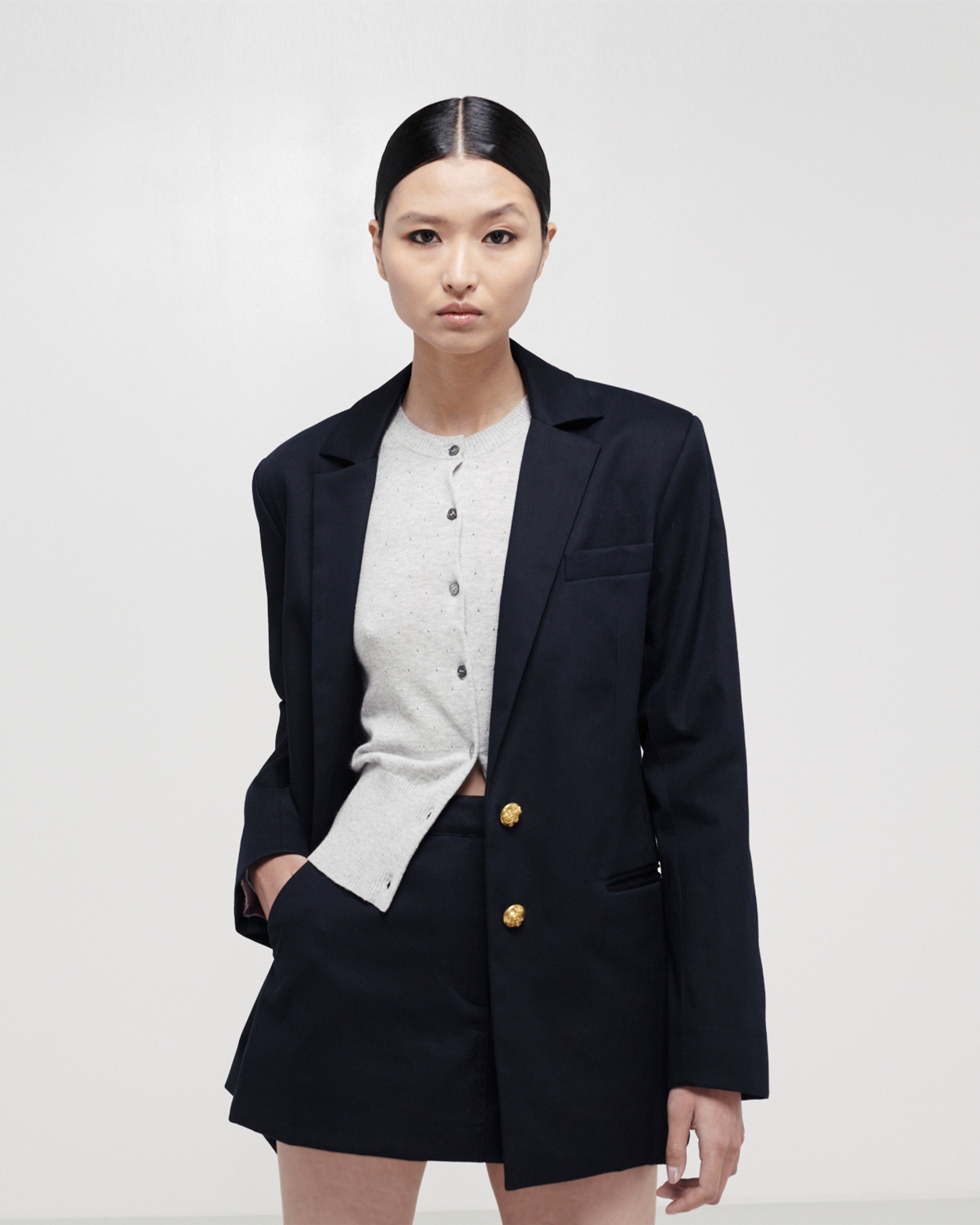 Boyfriend Blazer - Midnight Navy