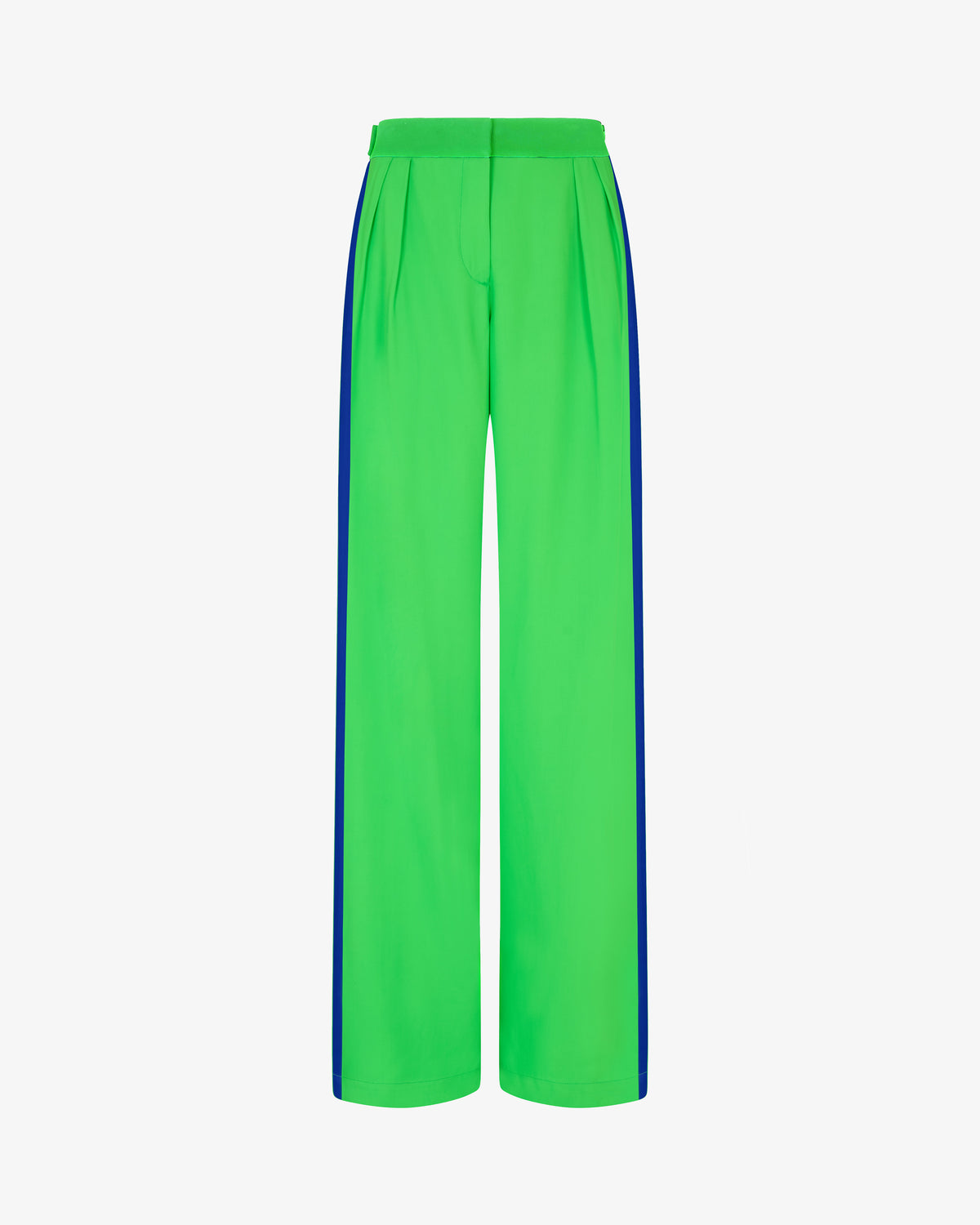 Boyfriend Trouser '24 - Bright Green/Cobalt Blue