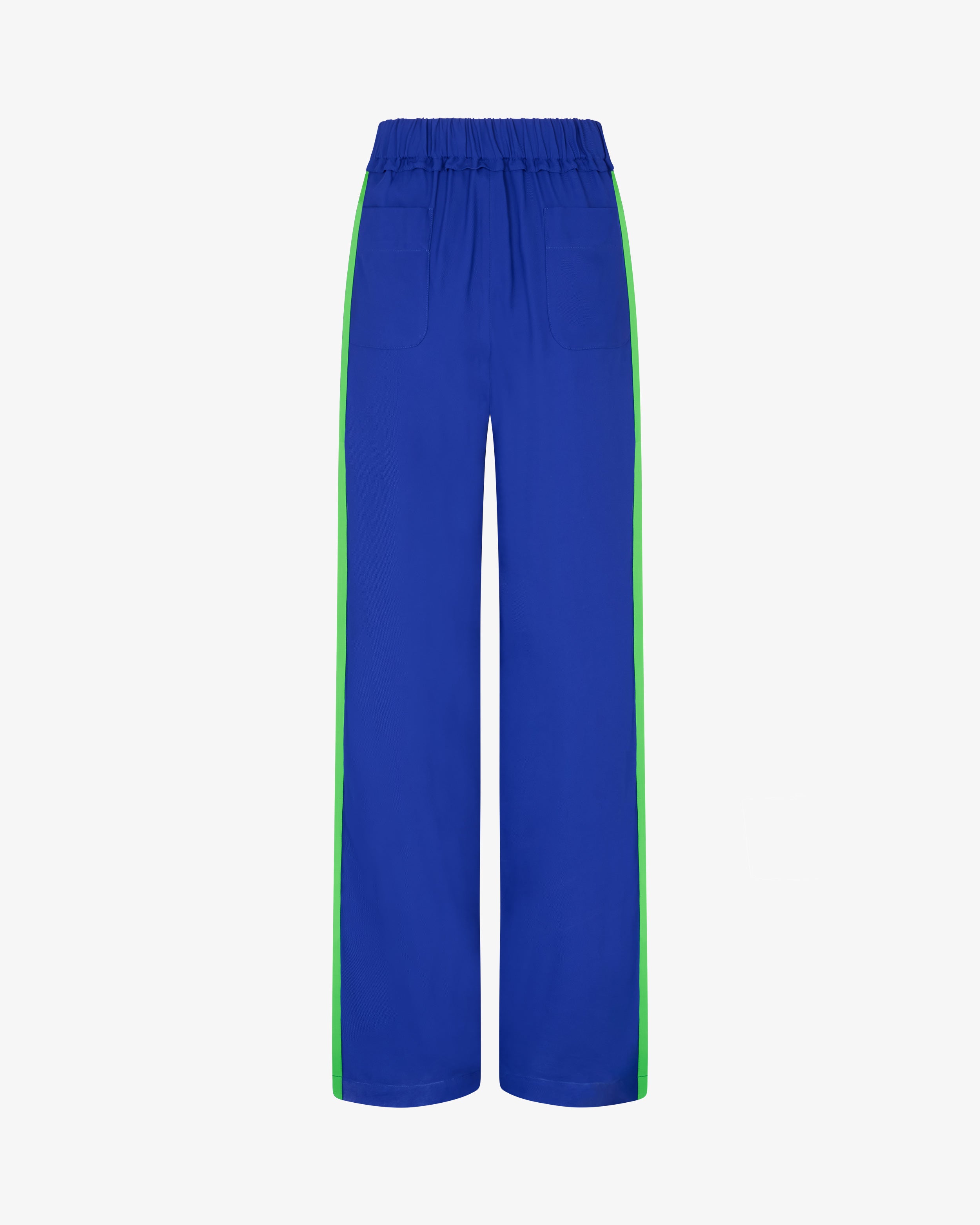 Boyfriend Trouser '24 - Cobalt Blue/Bright Green