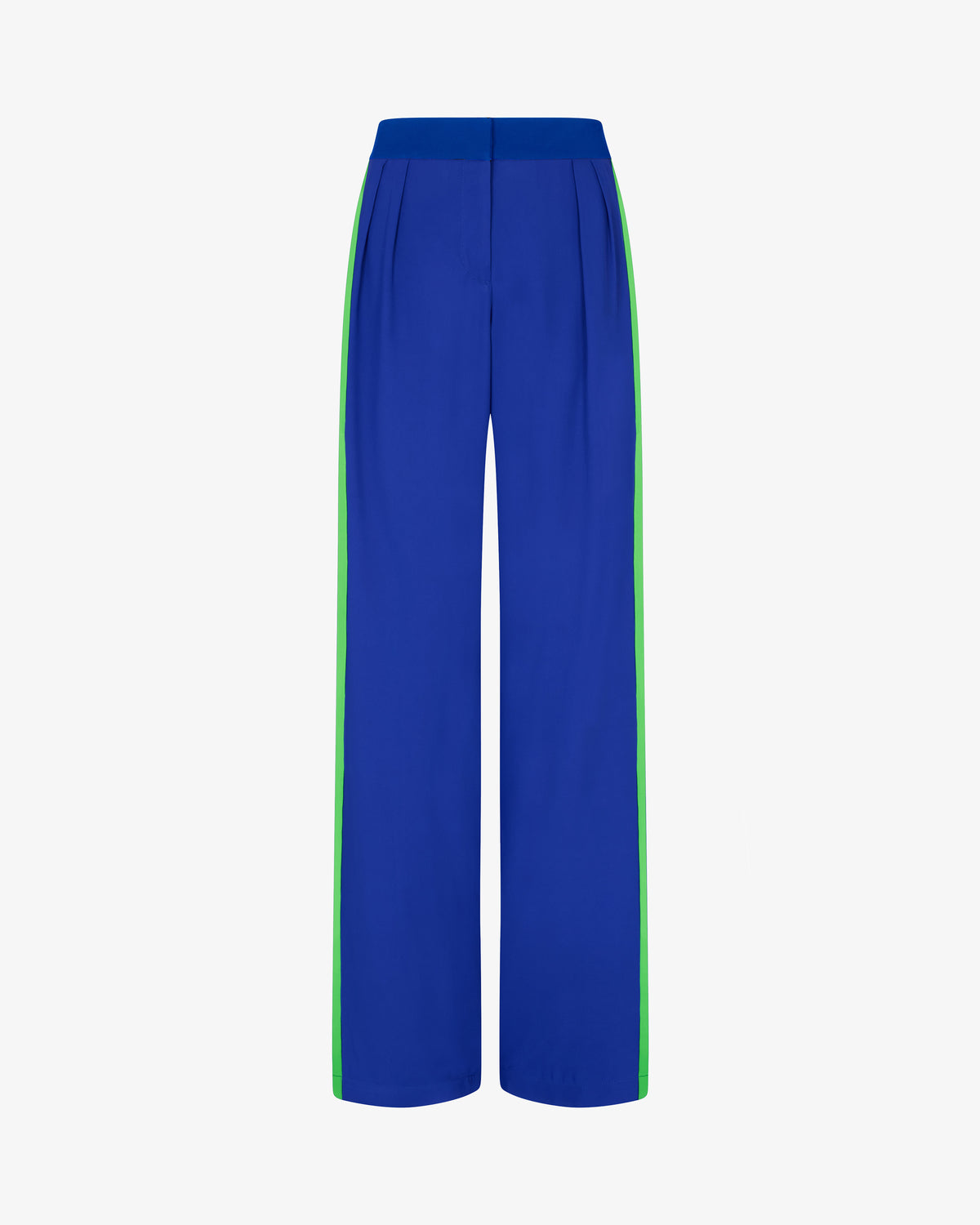 Boyfriend Trouser '24 - Cobalt Blue/Bright Green