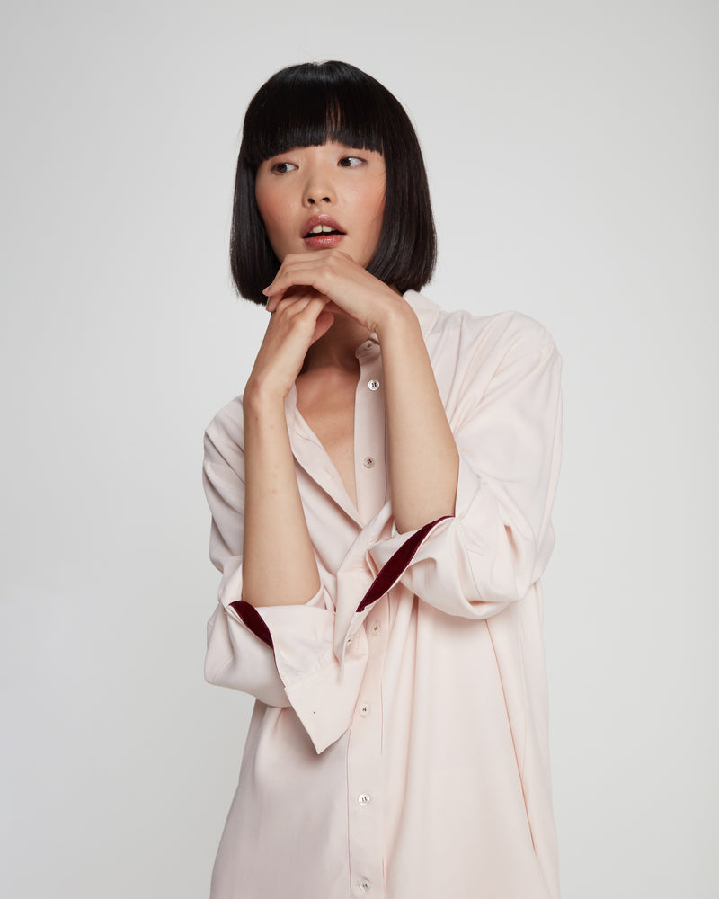Button Down Shirt - Pale Pink picture #3