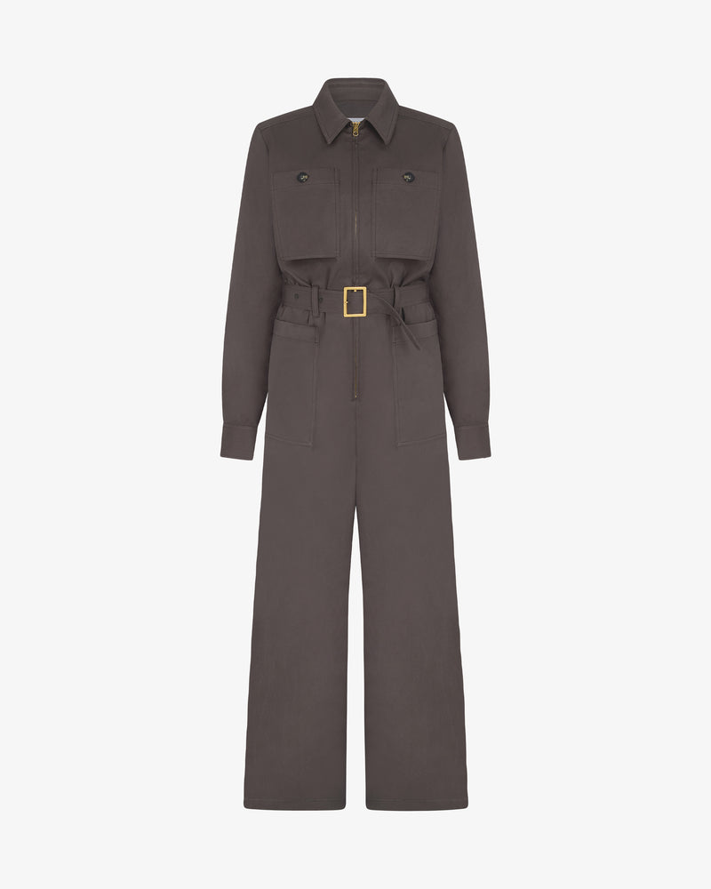 Cargo Jumpsuit - Slate Grey picture #2