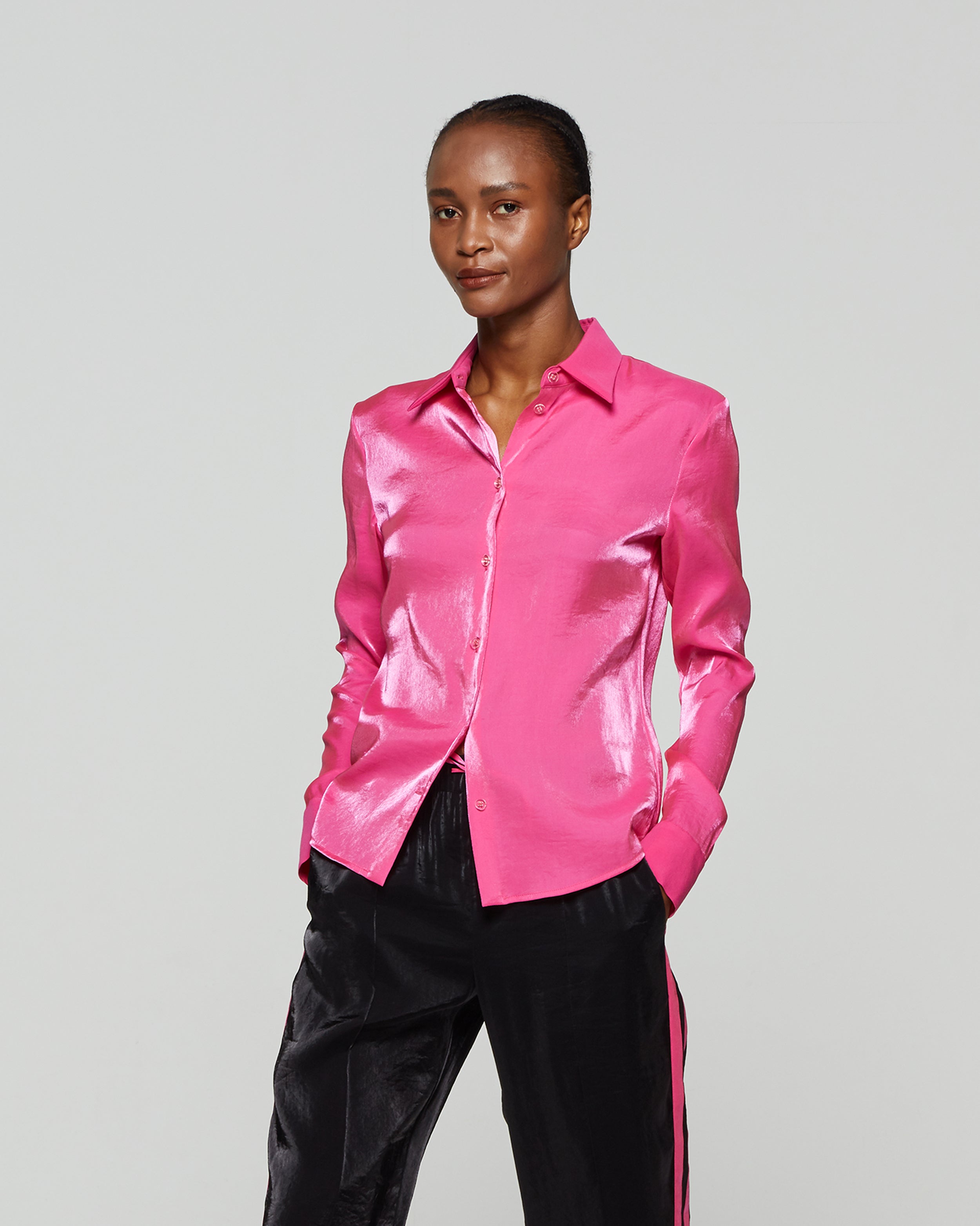 City Shirt - Fluro Pink