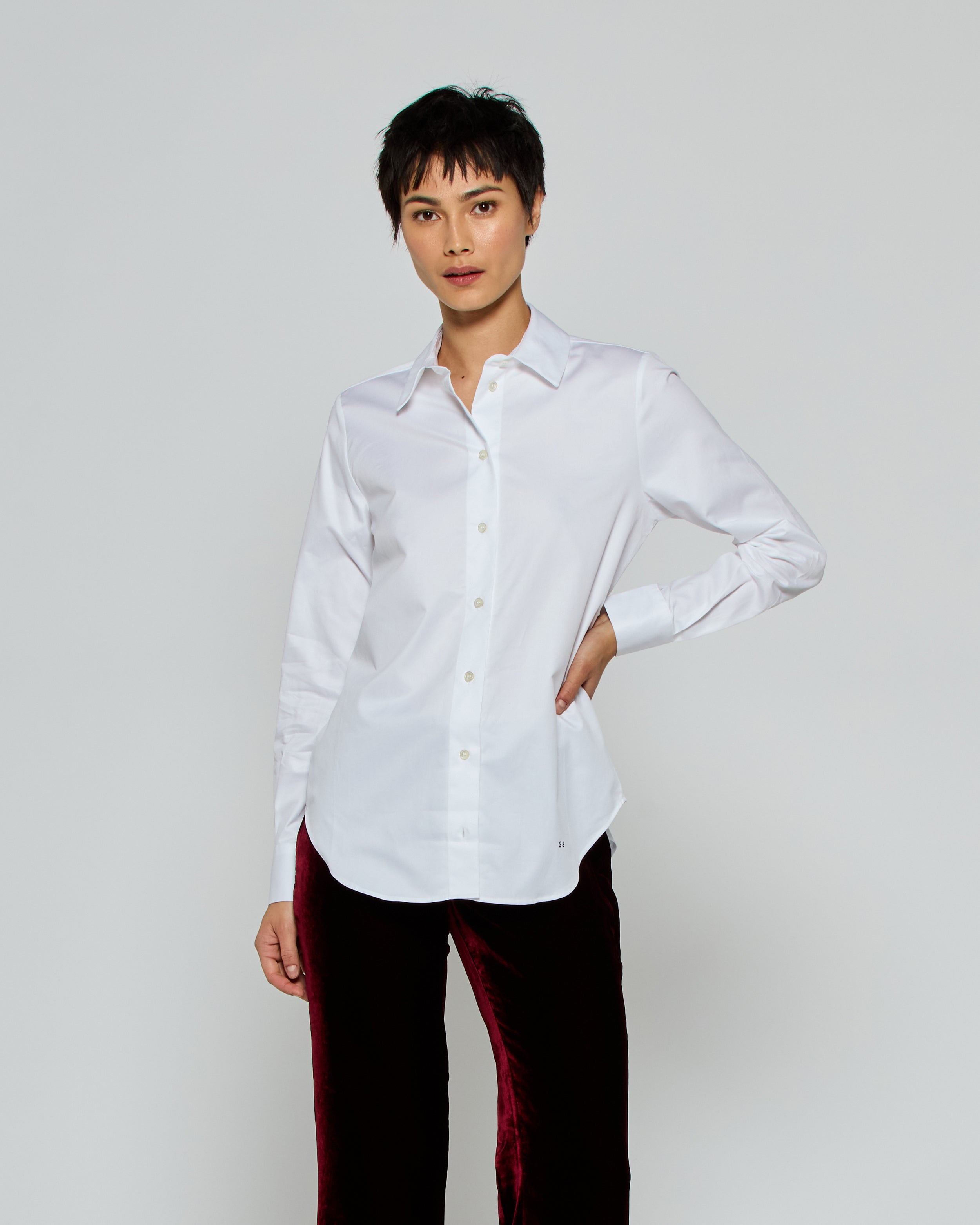 Cotton Classic Shirt - White