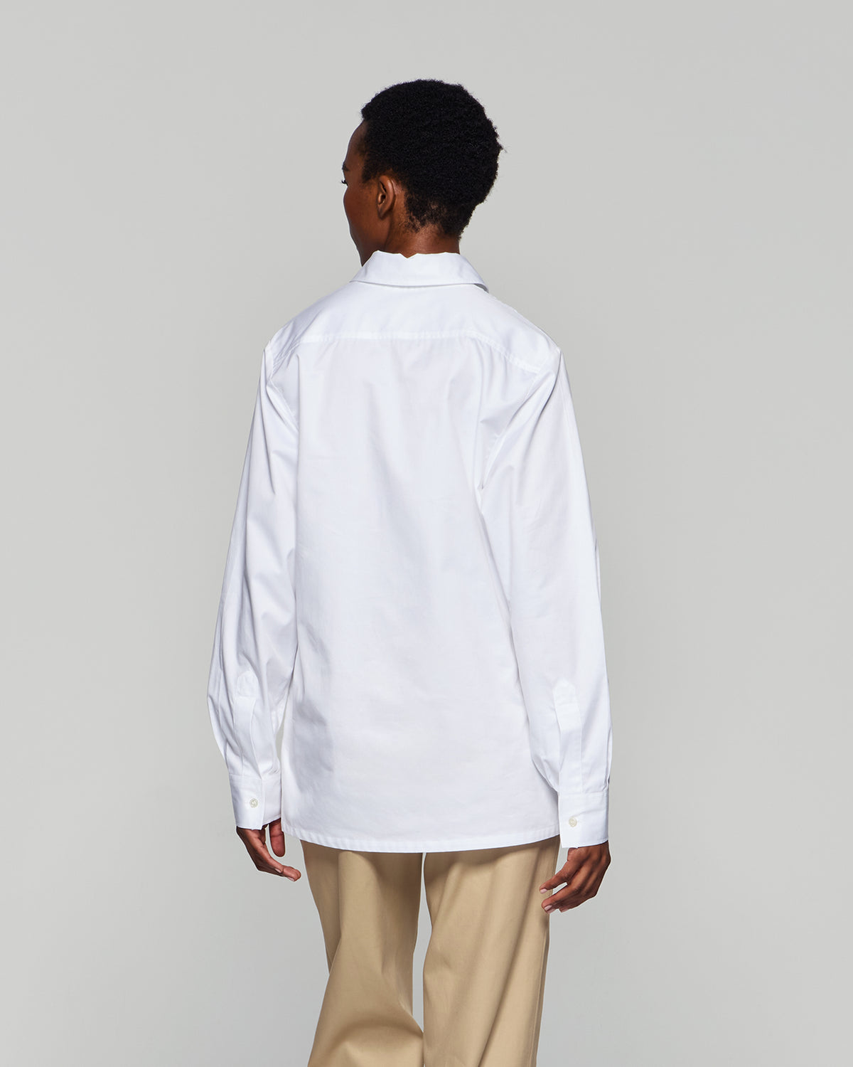 Cotton George Shirt - White