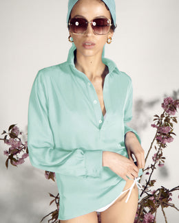 George Shirt - Bermuda Green