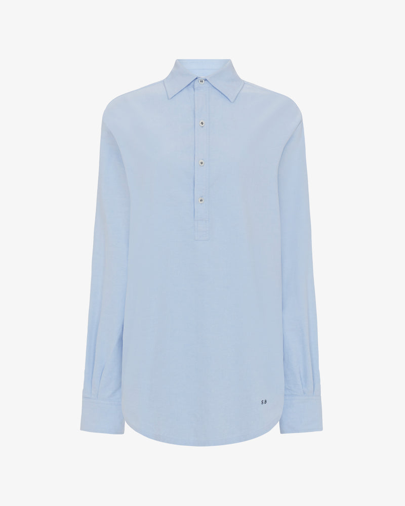 Soft Cotton George Shirt - Light Blue picture #2