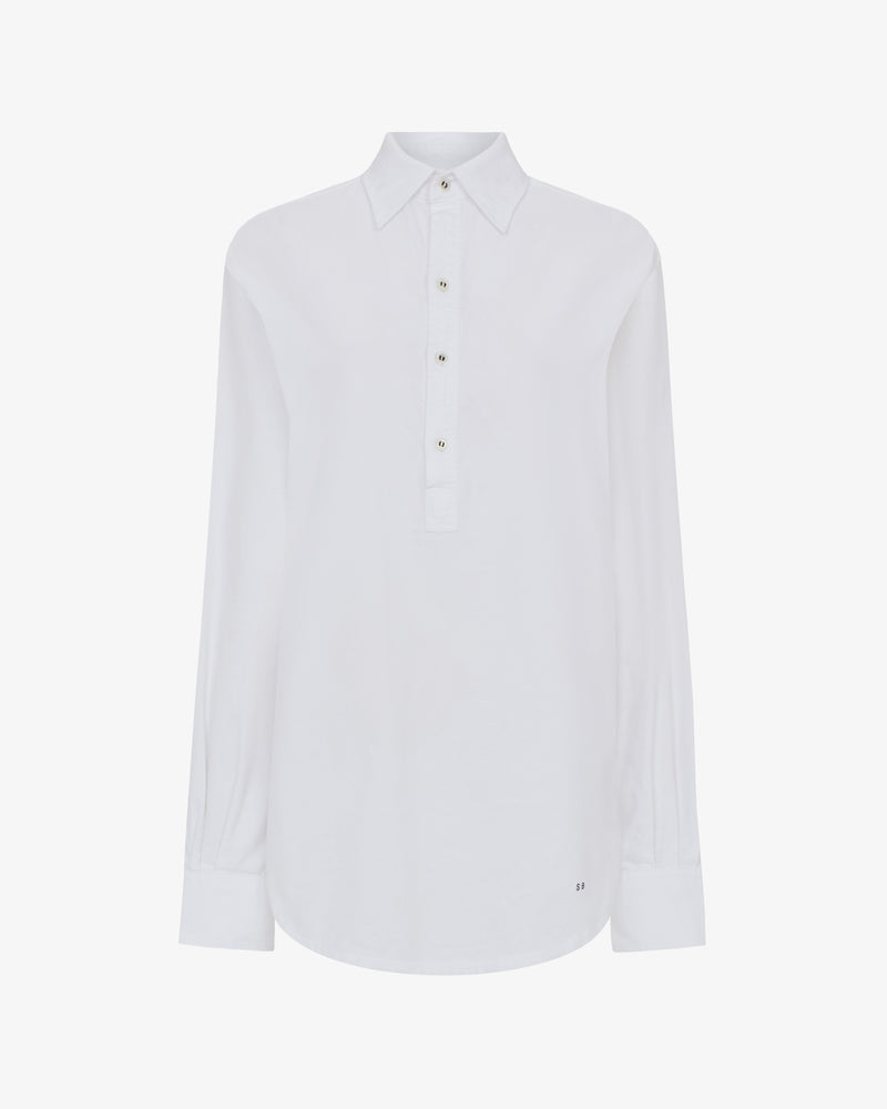 Soft Cotton George Shirt - White picture #2