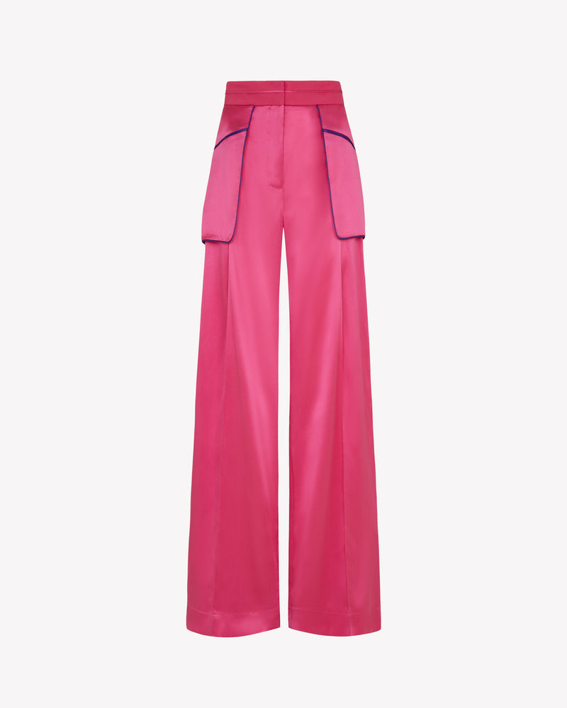 Silk Inside Out Trouser - Pink picture #2