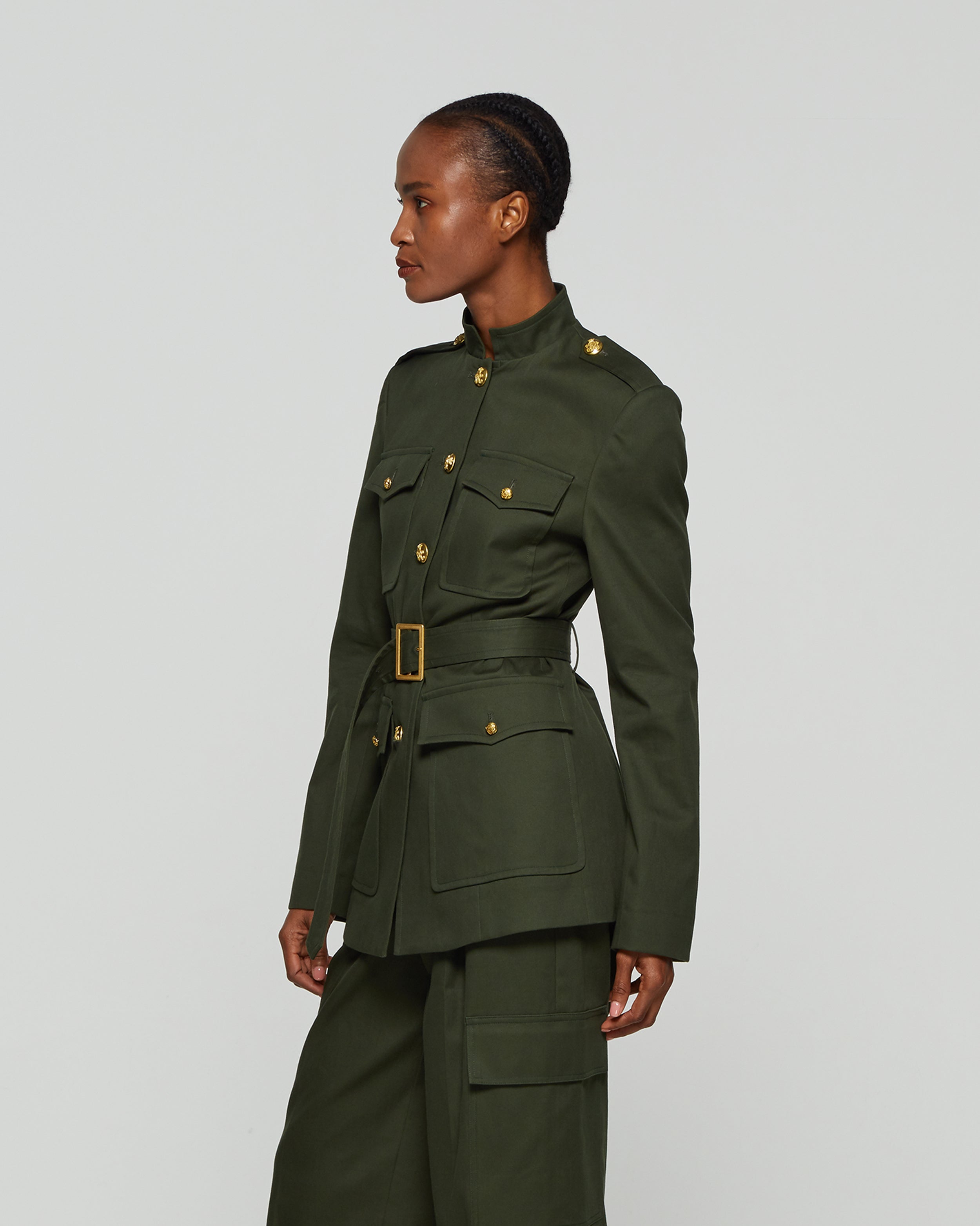 Green Military Jacket / Soulshine Boutique - soulshine boutique