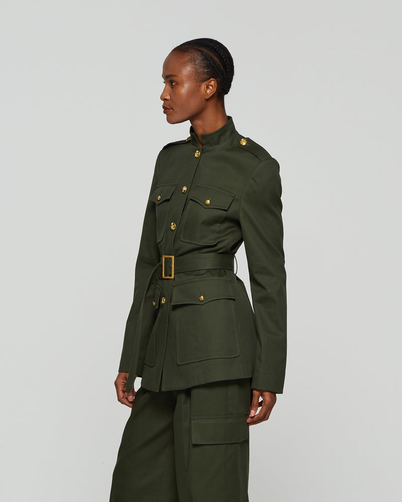 Military Jacket - Dark Khaki picture #4