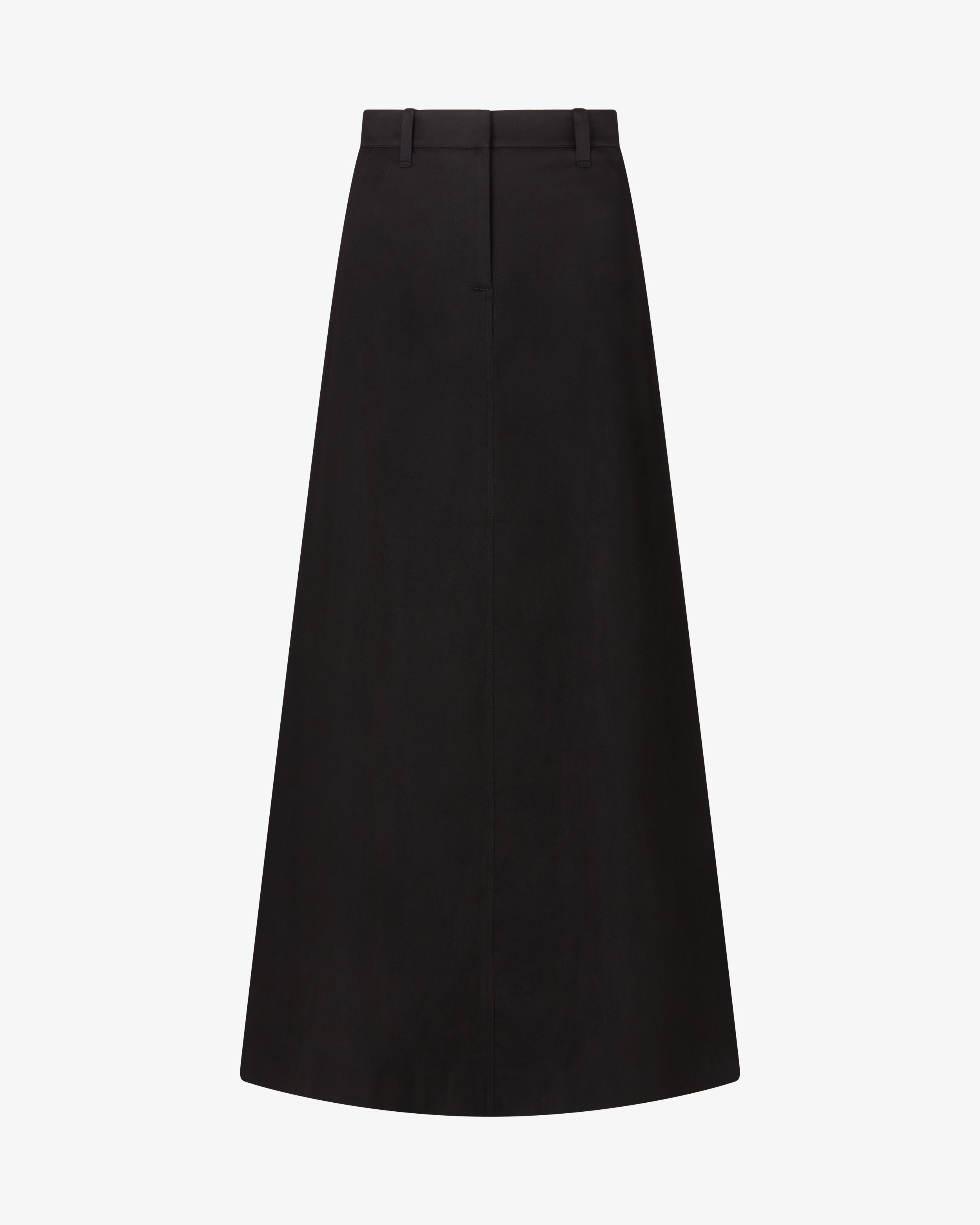 Military Maxi Skirt - Black