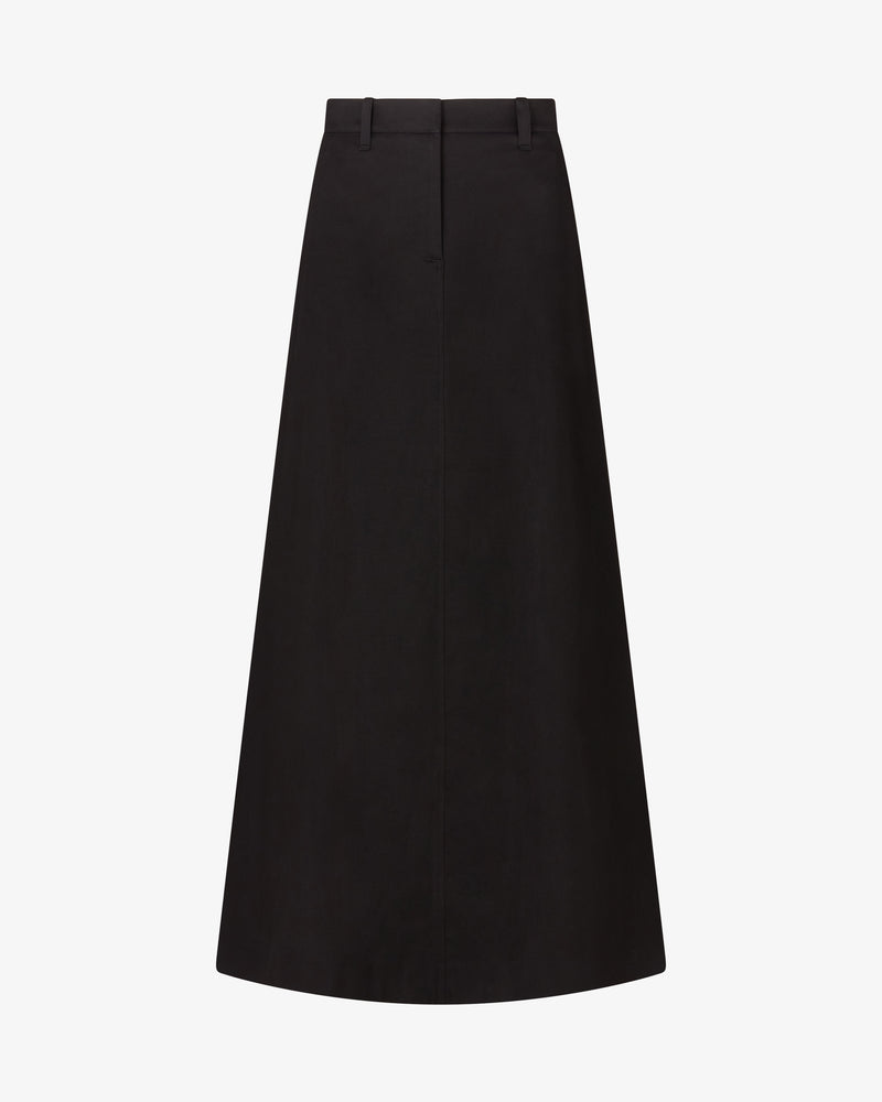 Military Maxi Skirt - Black picture #2