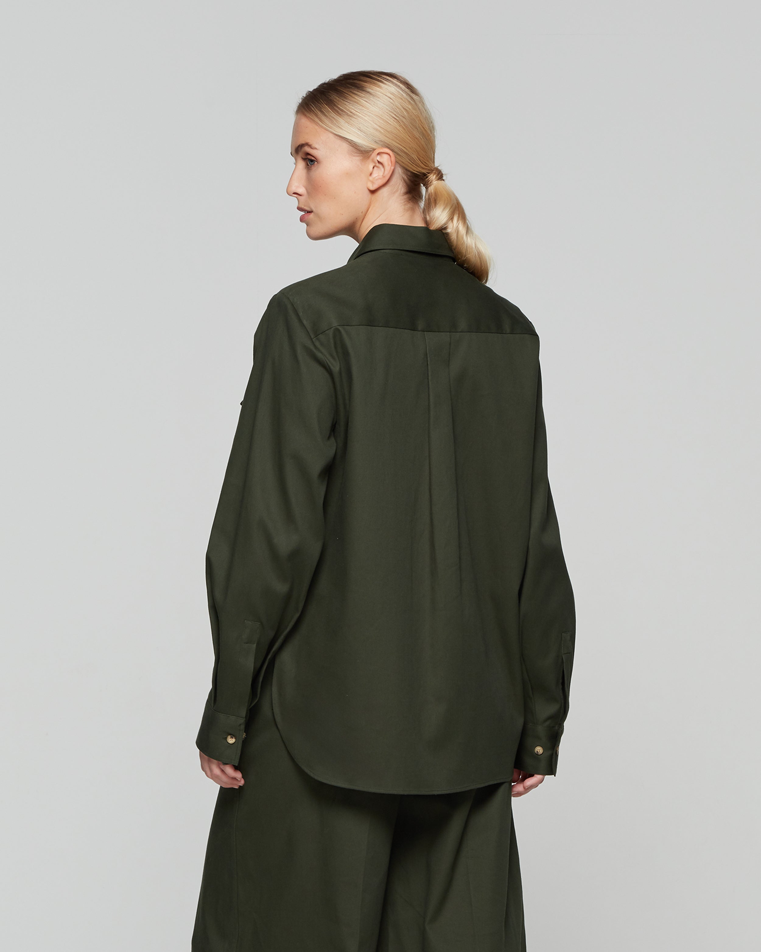 Military Shirt - Dark Khaki