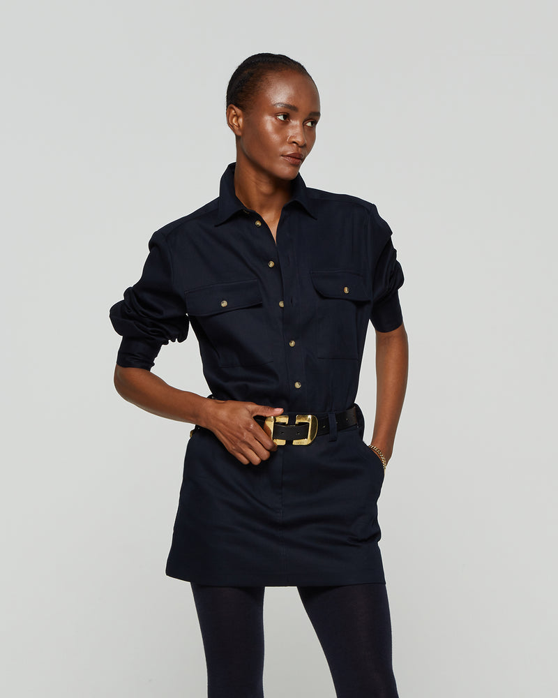 Military Shirt - Midnight Navy picture #3