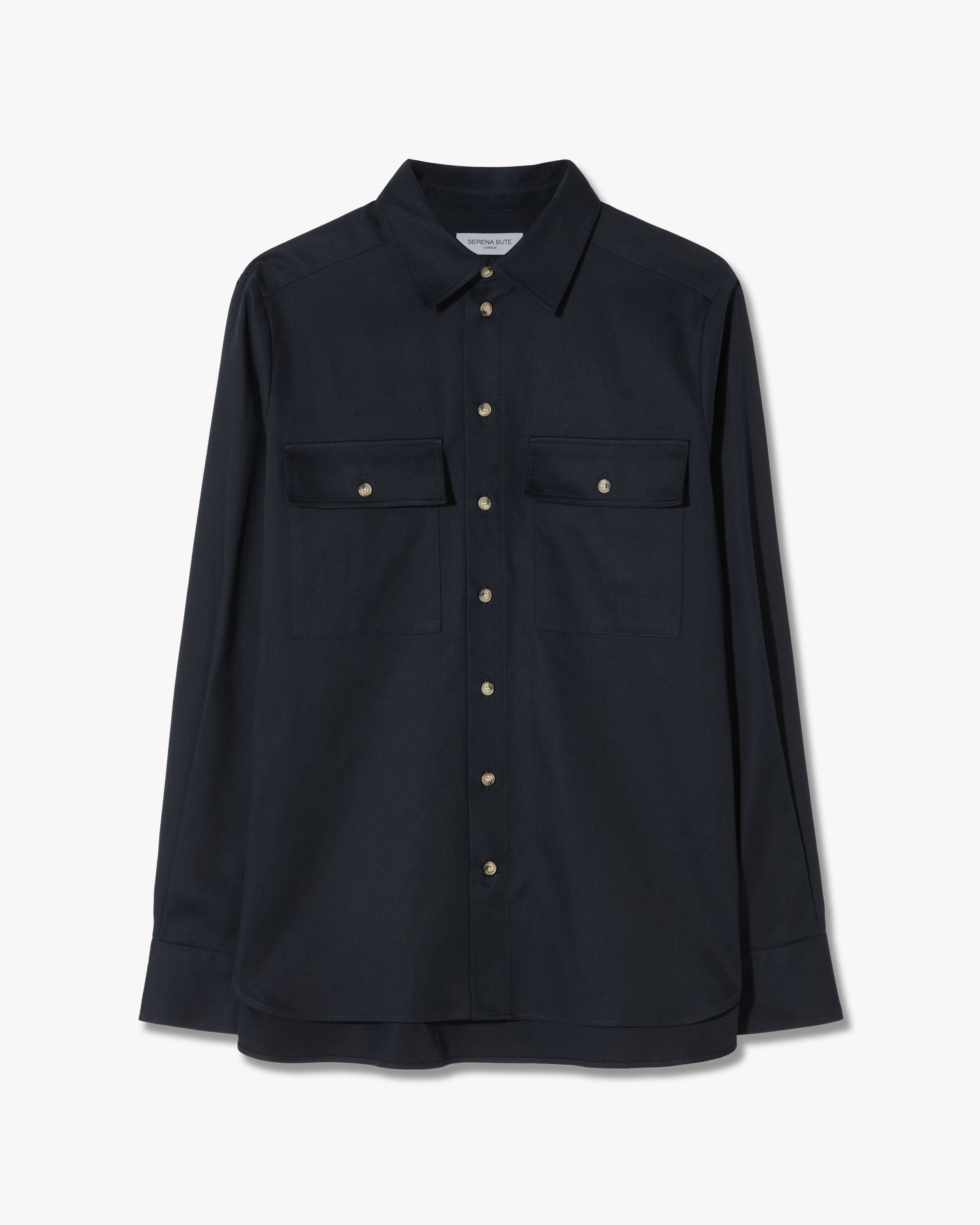 Military Shirt - Midnight Navy