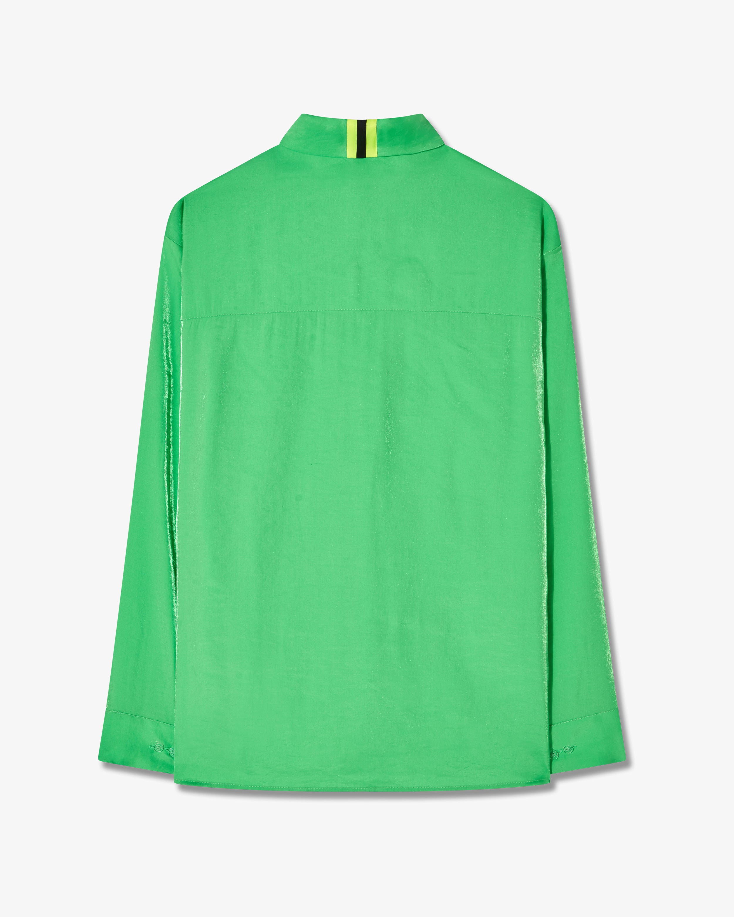 Oversized Cuff Shirt - Bright Green