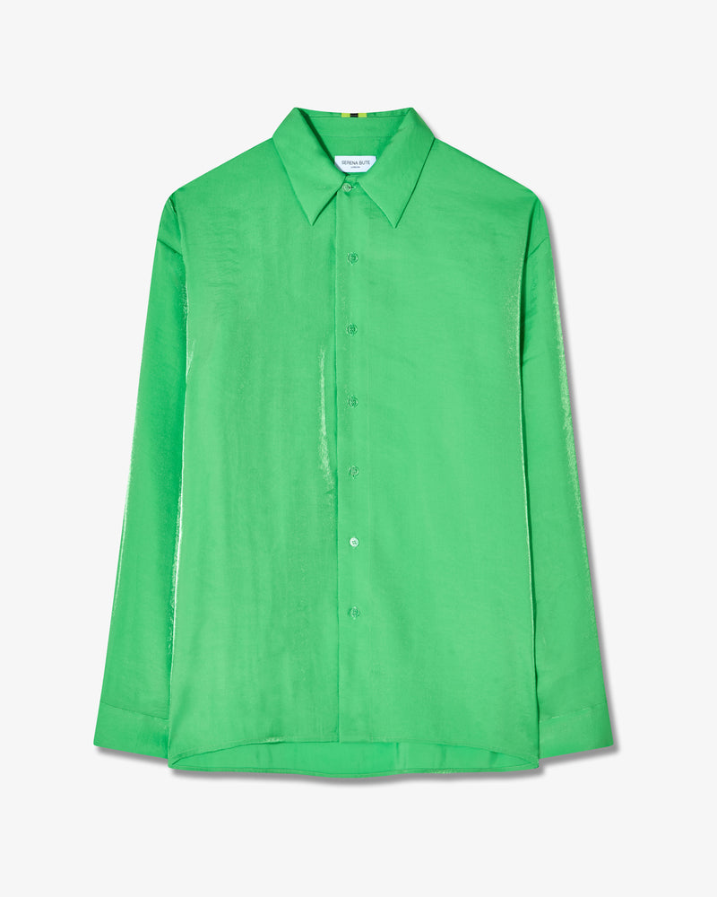 Oversized Cuff Shirt - Bright Green picture #2