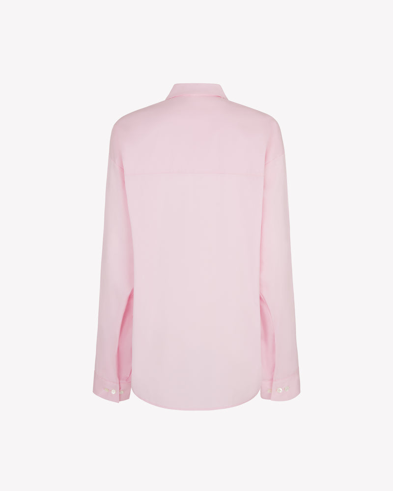 Oversized Cuff Shirt - Rose Pink picture #2